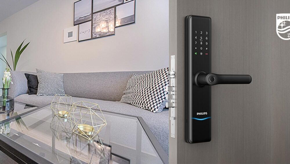 Philips EasyKey 7300 lever type smart lock