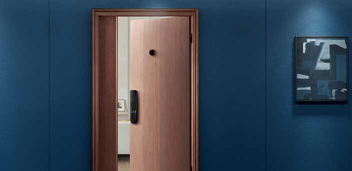 Philips-9300-smart-lock with Philips Smart door viewer